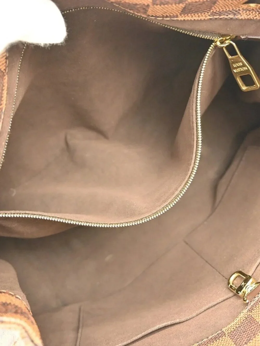Best01 LOUIS VUITTON DAMIER BROADWAY 2WAY HANDBAG